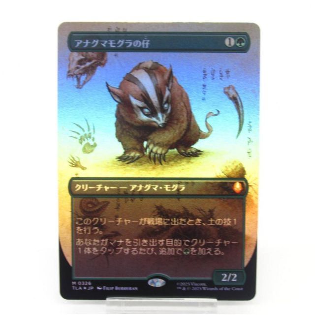MTG アナグマモグラの仔 Foil 326 ボーダーレス #UX2444 - メルカリ