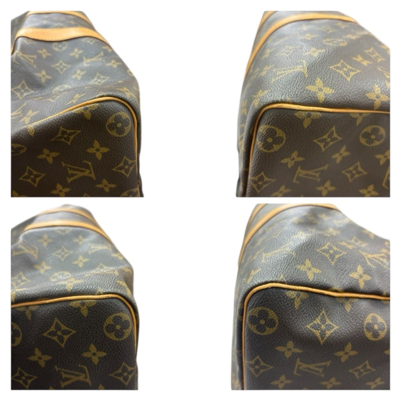 LOUIS VUITTON ルイヴィトン モノグラム キーポル ブラウン ゴールド