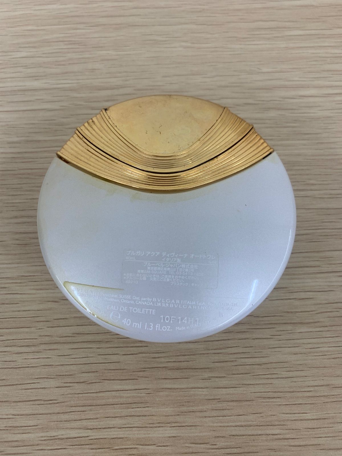 2 BVLGARI アクア ディヴィーナ オードトワレ 40ml 残量7～8割くらい