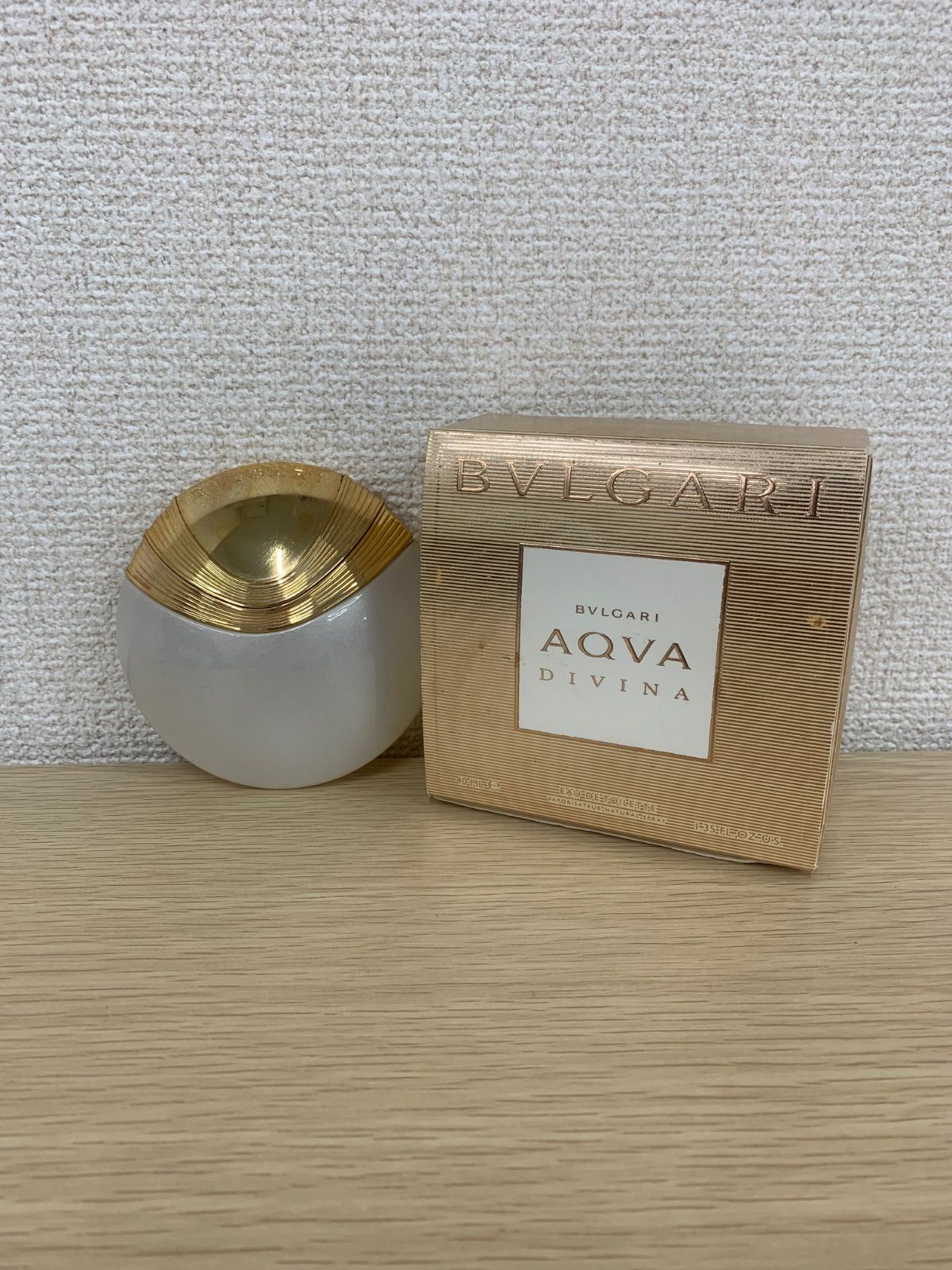 2 BVLGARI アクア ディヴィーナ オードトワレ 40ml 残量7～8割くらい