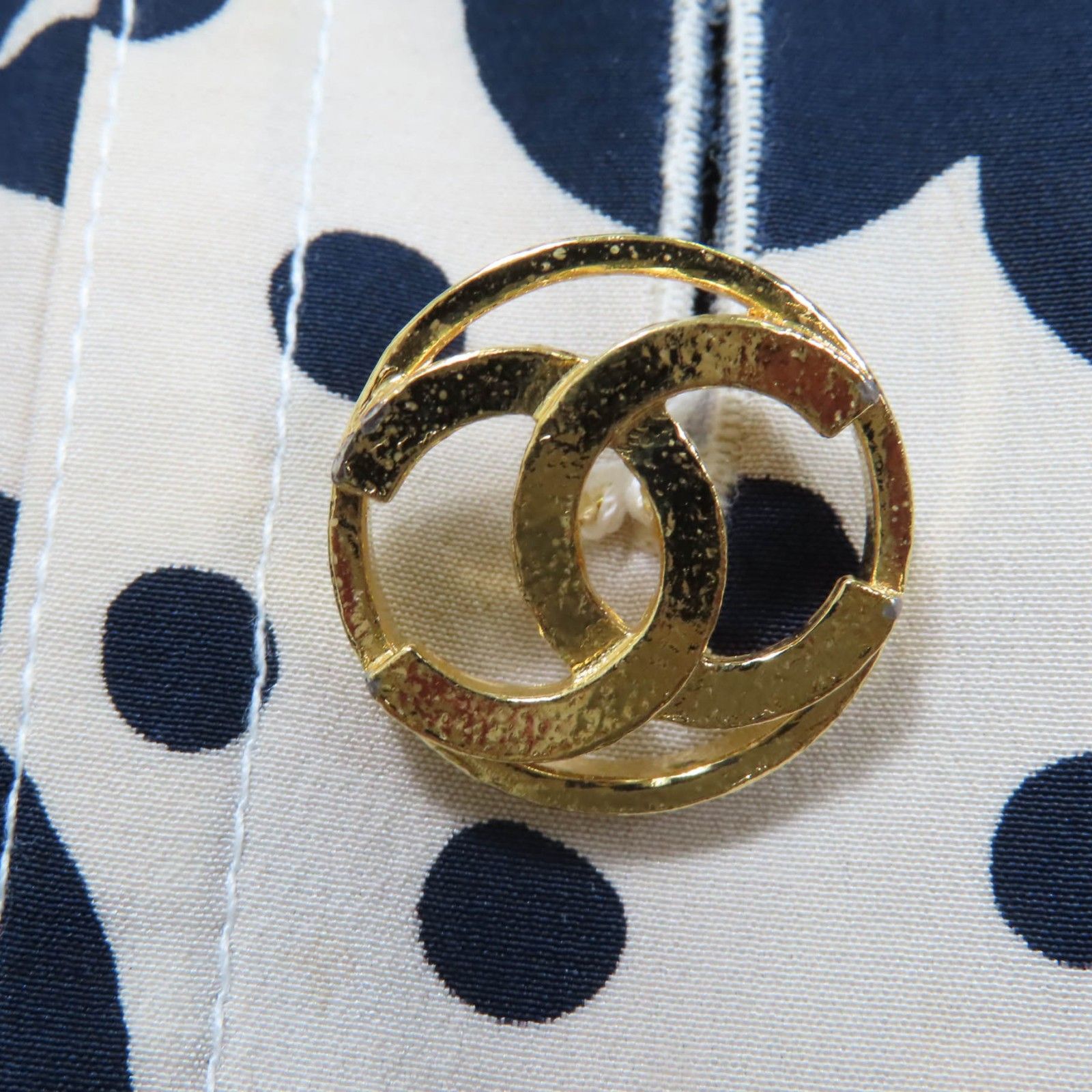 良品☆CHANEL シャネル ヴィンテージ ココマーク柄入り 90年代 良品☆CHANEL シャネル ヴィンテージ ココマーク柄入り 90年代