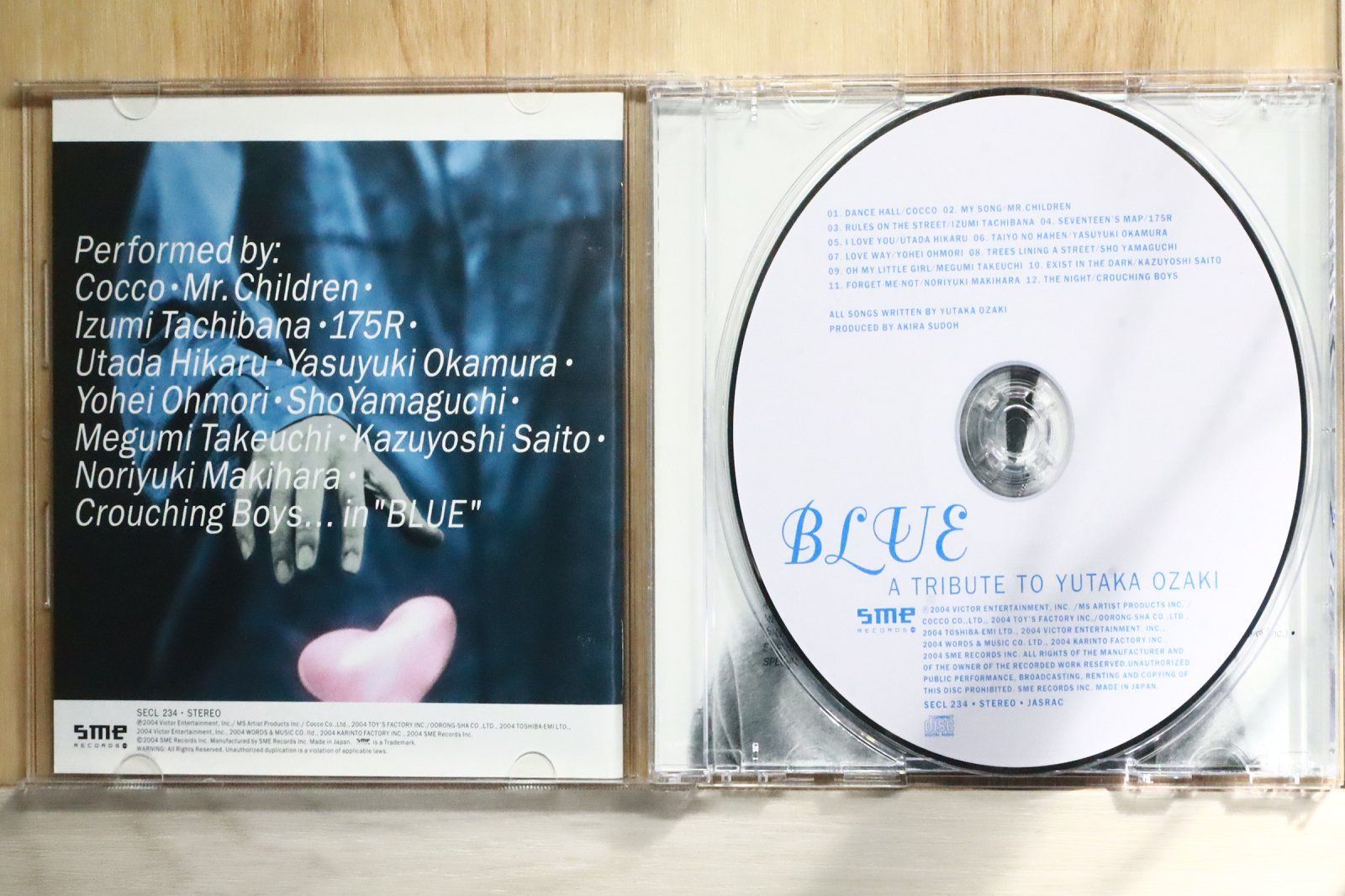 国内盤CD☆オムニバス/Various Artists□ BLUE~A TRIBUTE TO YUTAKA