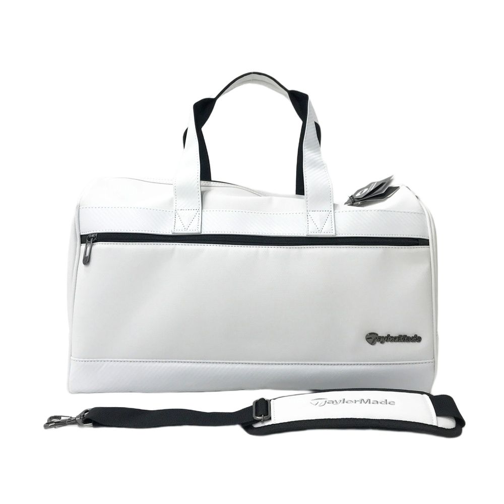 TAYLOR MADE テーラーメイド 2WAYボストンバッグ ホワイト系