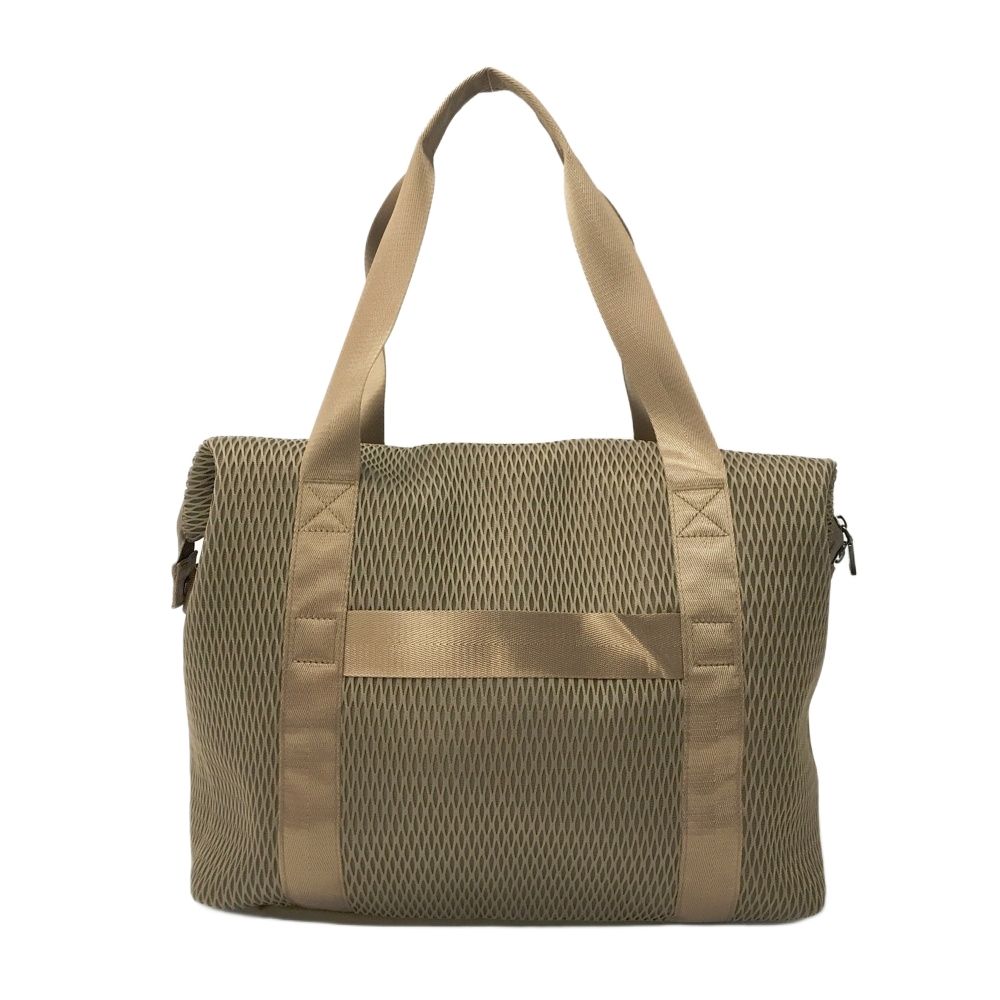 新品】【非売品】1piu1uguale3 大容量ブラウンメッシュゴルフバッグ