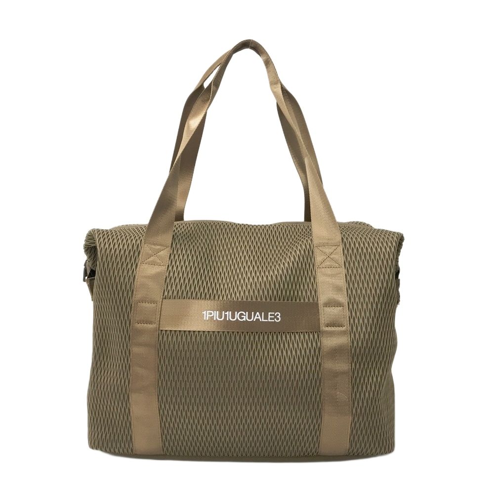 1PIU1UGUALE3 GOLF ロッカーバッグ トートバッグ 非売品 ブラウン系