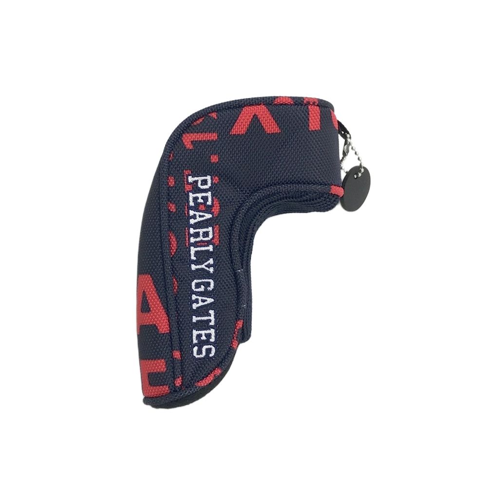 PEARLY GATES パーリーゲイツ ヘッドカバー ニコちゃん 総柄 ネイビー