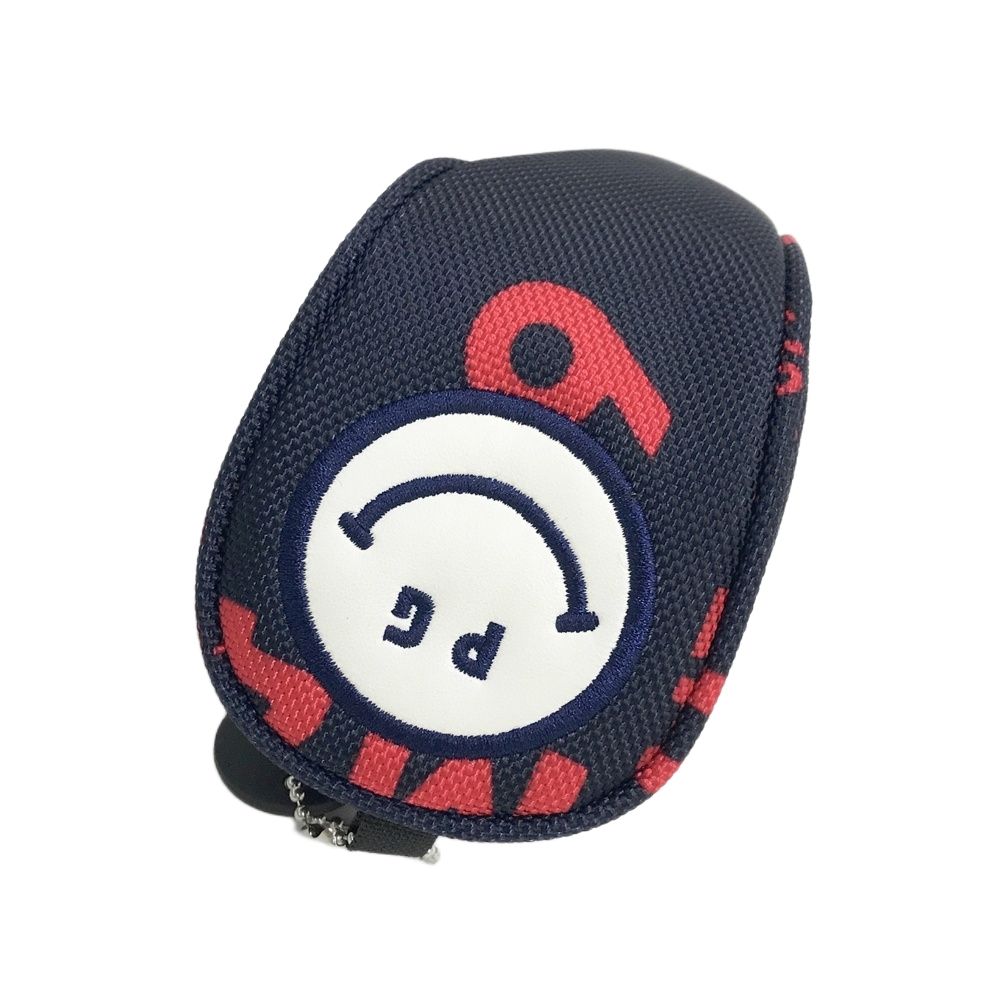 PEARLY GATES パーリーゲイツ ヘッドカバー ニコちゃん 総柄 ネイビー