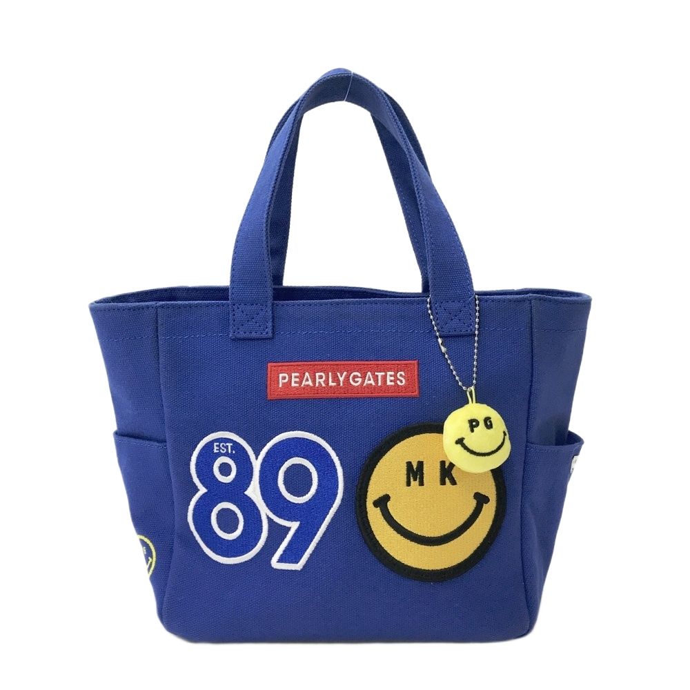PEARLY GATES パーリーゲイツ カートバッグ ニコちゃん ブルー系