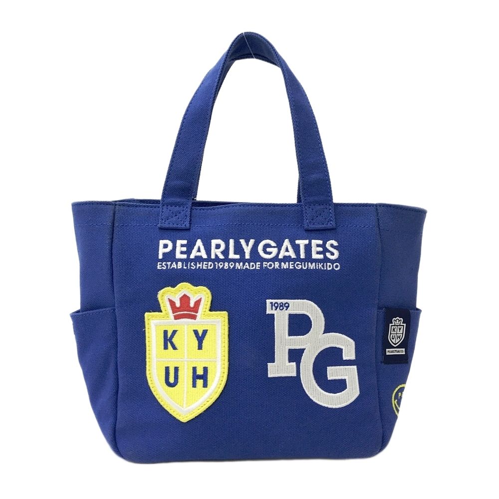PEARLY GATES パーリーゲイツ カートバッグ ニコちゃん ブルー系