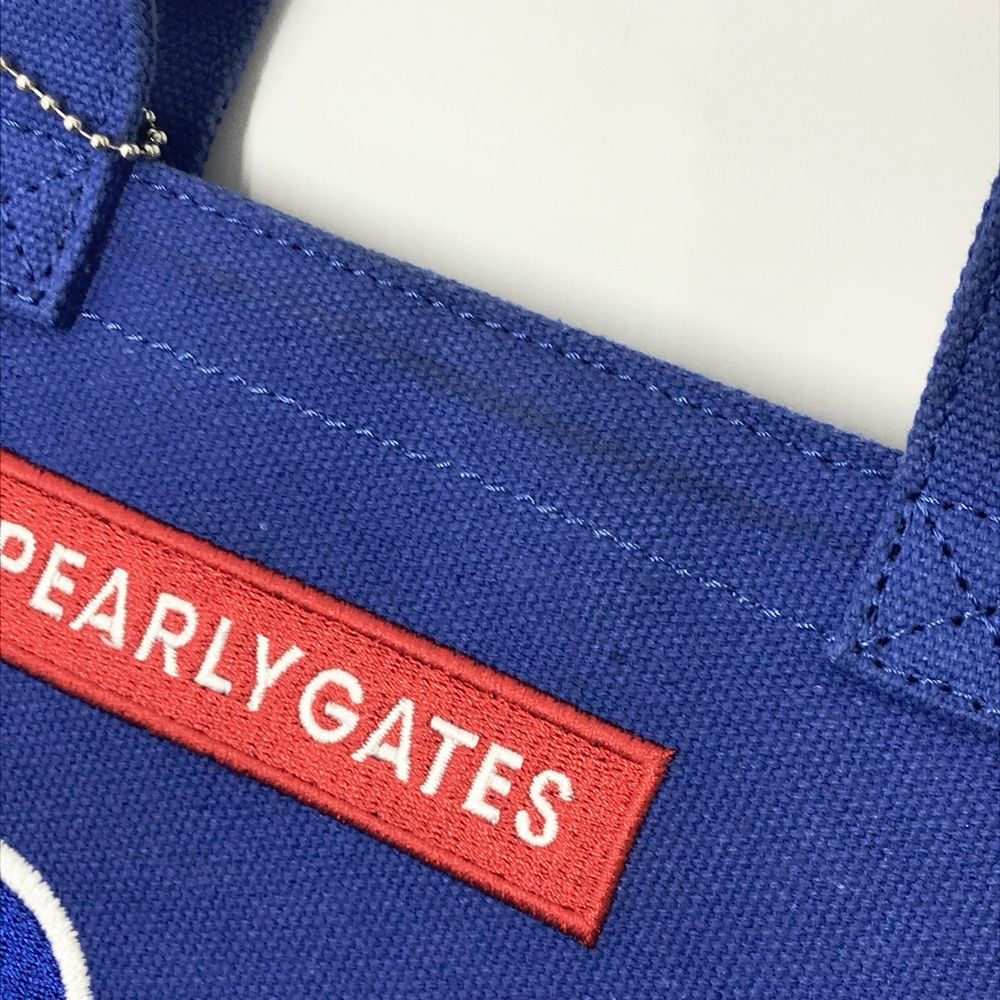 PEARLY GATES パーリーゲイツ カートバッグ ニコちゃん ブルー系