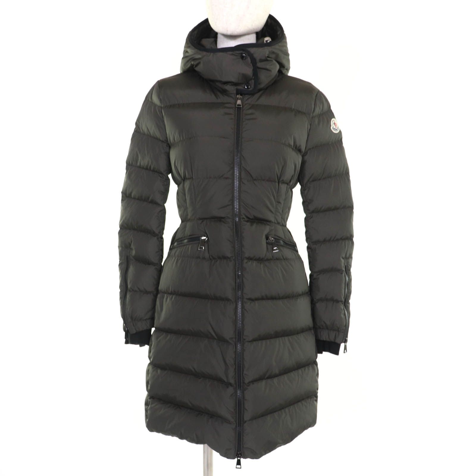 美品☆MONCLER モンクレール BETULONG ロゴワッペン・フード付 ZIP UP