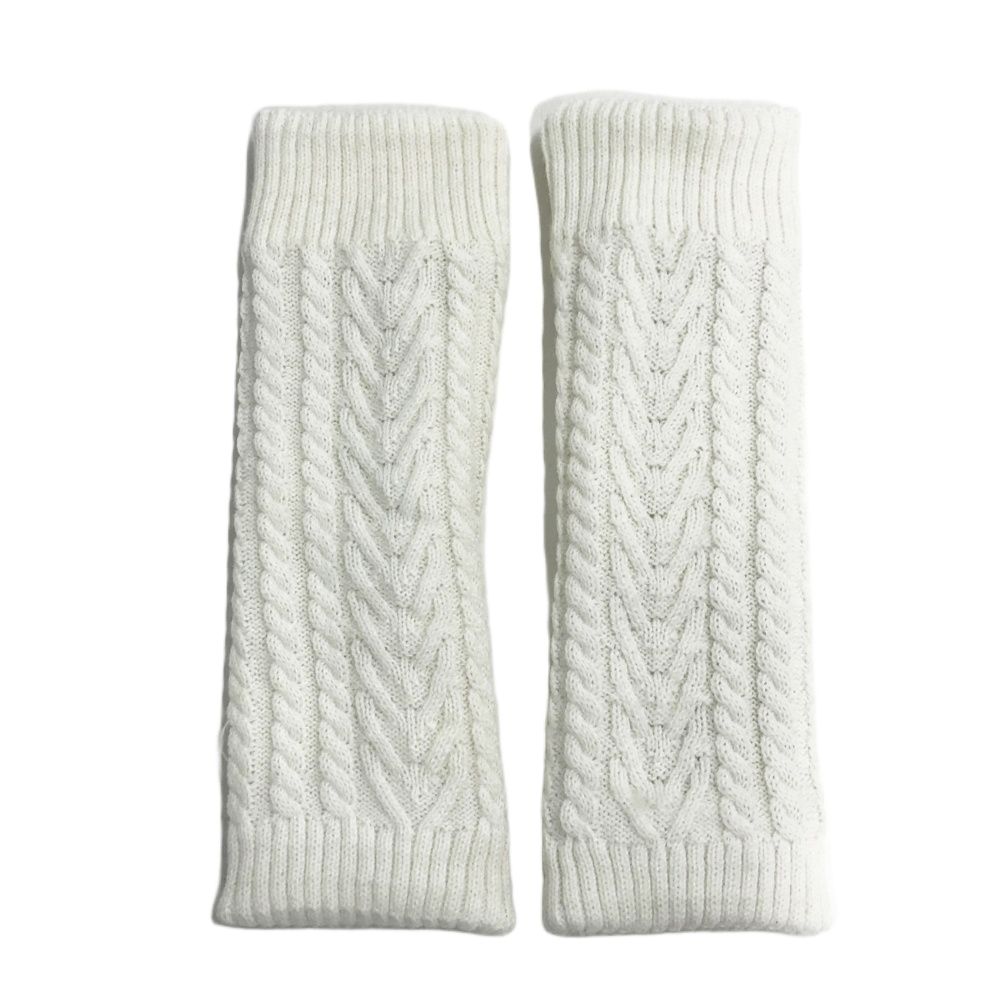 VIVA HEART ビバハート レッグウォーマー 裏ボア ホワイト系 40