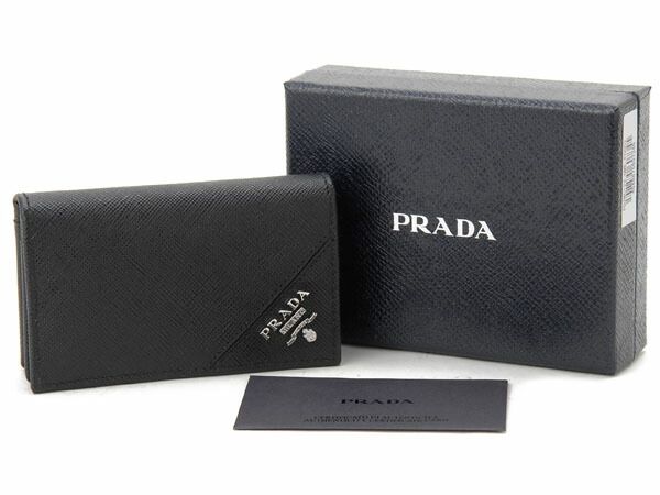 プラダ PRADA 名刺入れ カードケース 2MC122 QME F0002 SAFFIANO