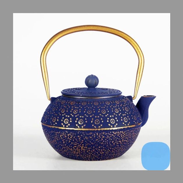 新品未使用】鉄瓶 鉄器 急須 1000ml 鉄分補給 茶道道具 伝統工芸品