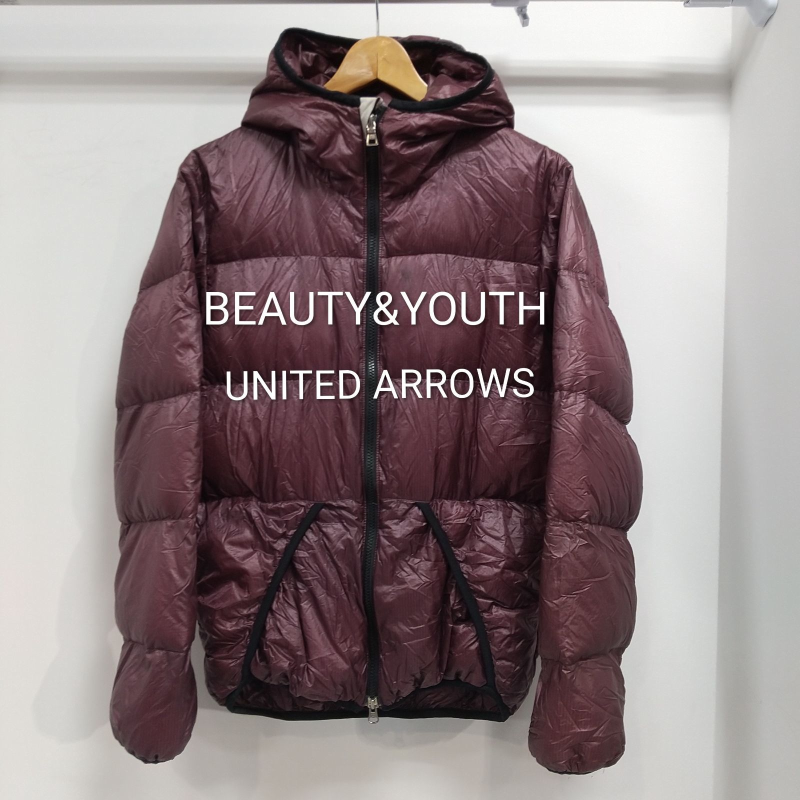 BEAUTY&YOUTH フード付きダウンジャケット 【公式通販】