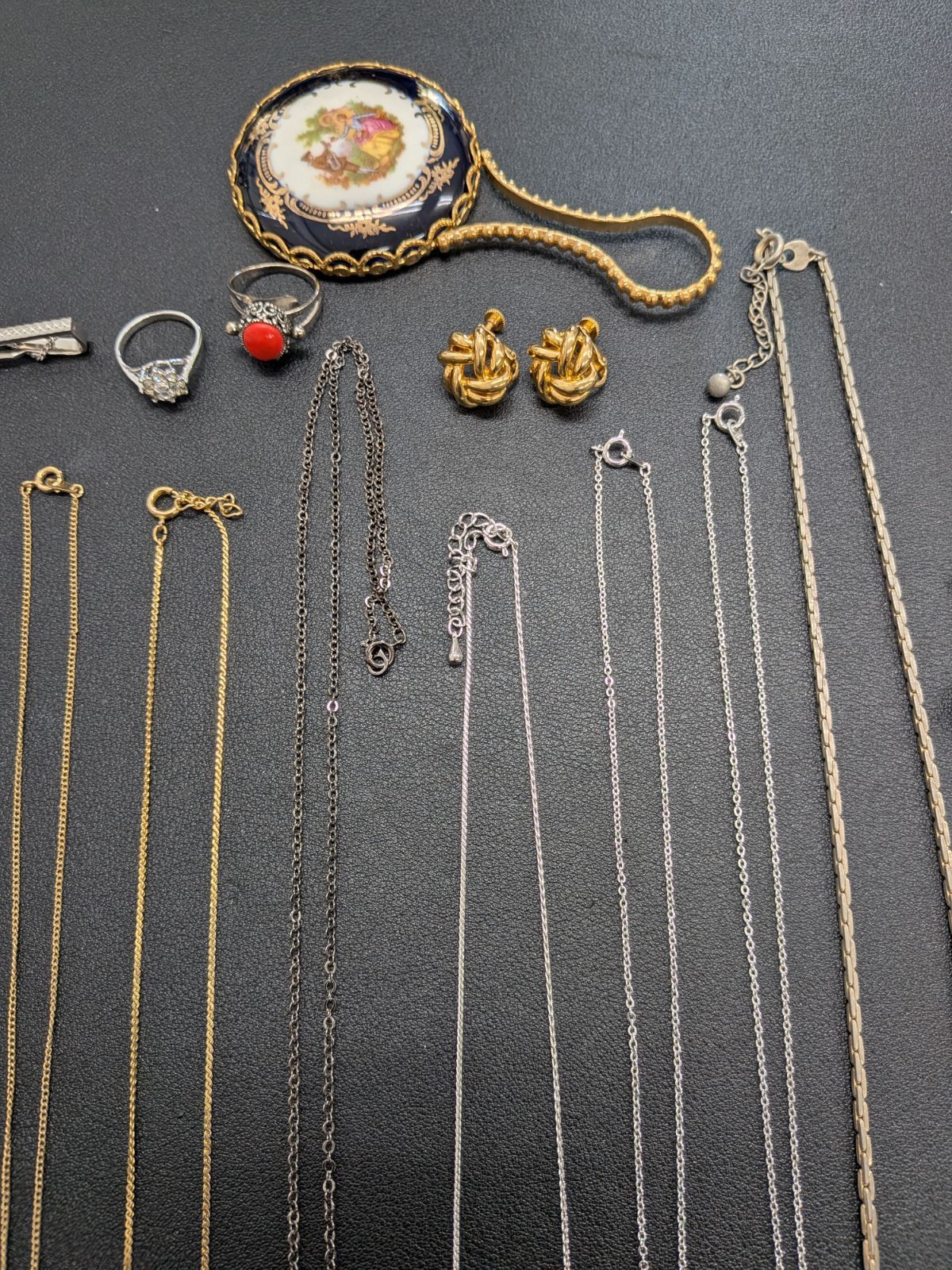 ノ*ラ様 遺品整理品 アクセサリー まとめ K18 K18GF ネックレス 指輪