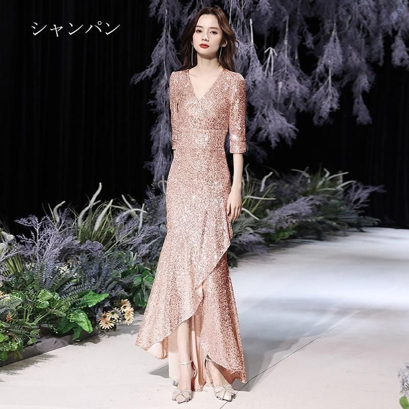 パーティードレス ワンピース ウェディングドレス 結婚式 成人式