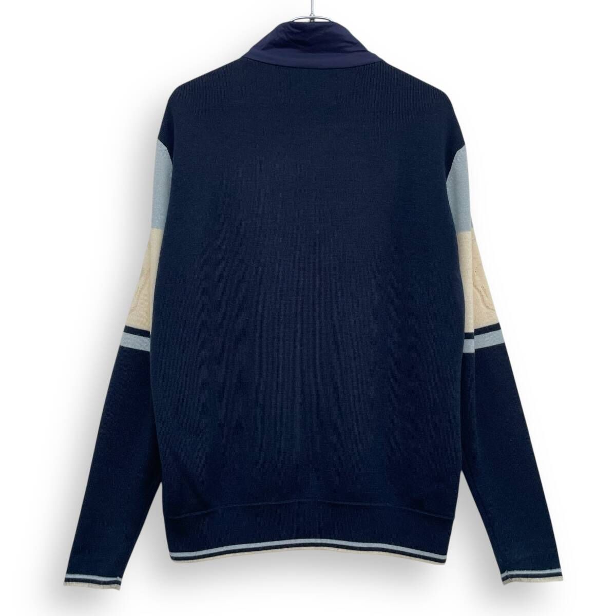 R2643 / MARK&LONA マークアンドロナ ナイロン ウール ニット 中綿