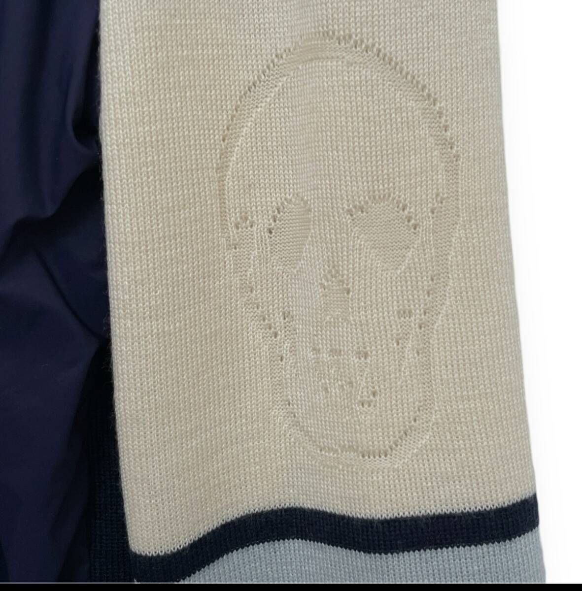 R2643 / MARK&LONA マークアンドロナ ナイロン ウール ニット 中綿