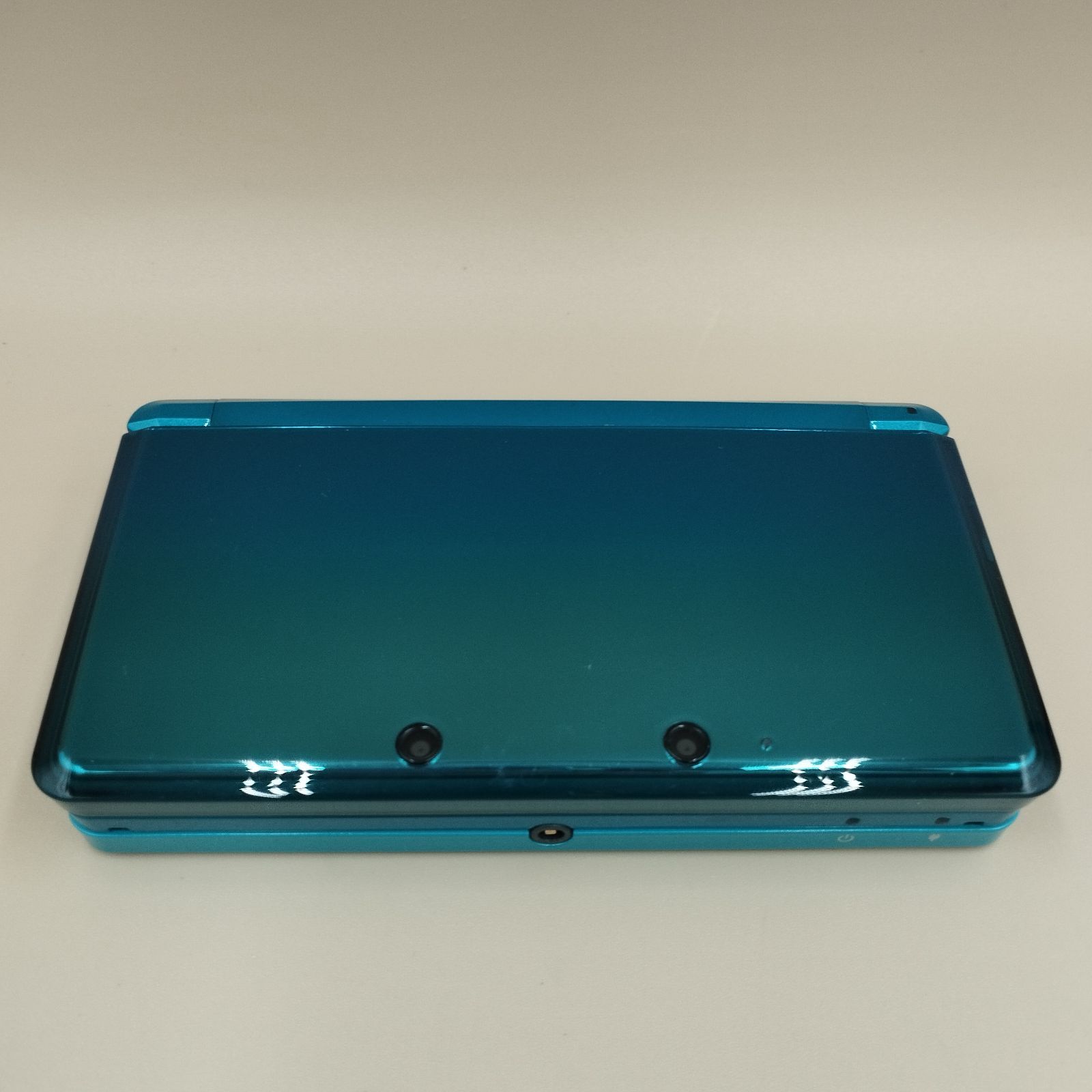 D 27253 任天堂 Nintendo 3 DS 本体 アクアブルー USBケーブル付き