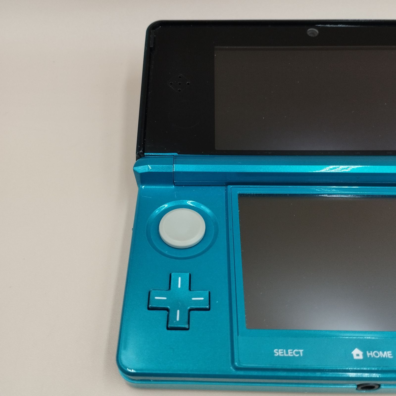  D 27253 任天堂 Nintendo 3 DS 本体 アクアブルー USBケーブル付き 本体(3DS) ニンテンドー3DS/2DS