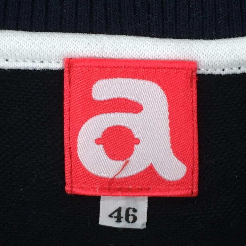 アルチビオ ジャケットブルゾン 白×ネイビー×グリーン 胸袖ライン