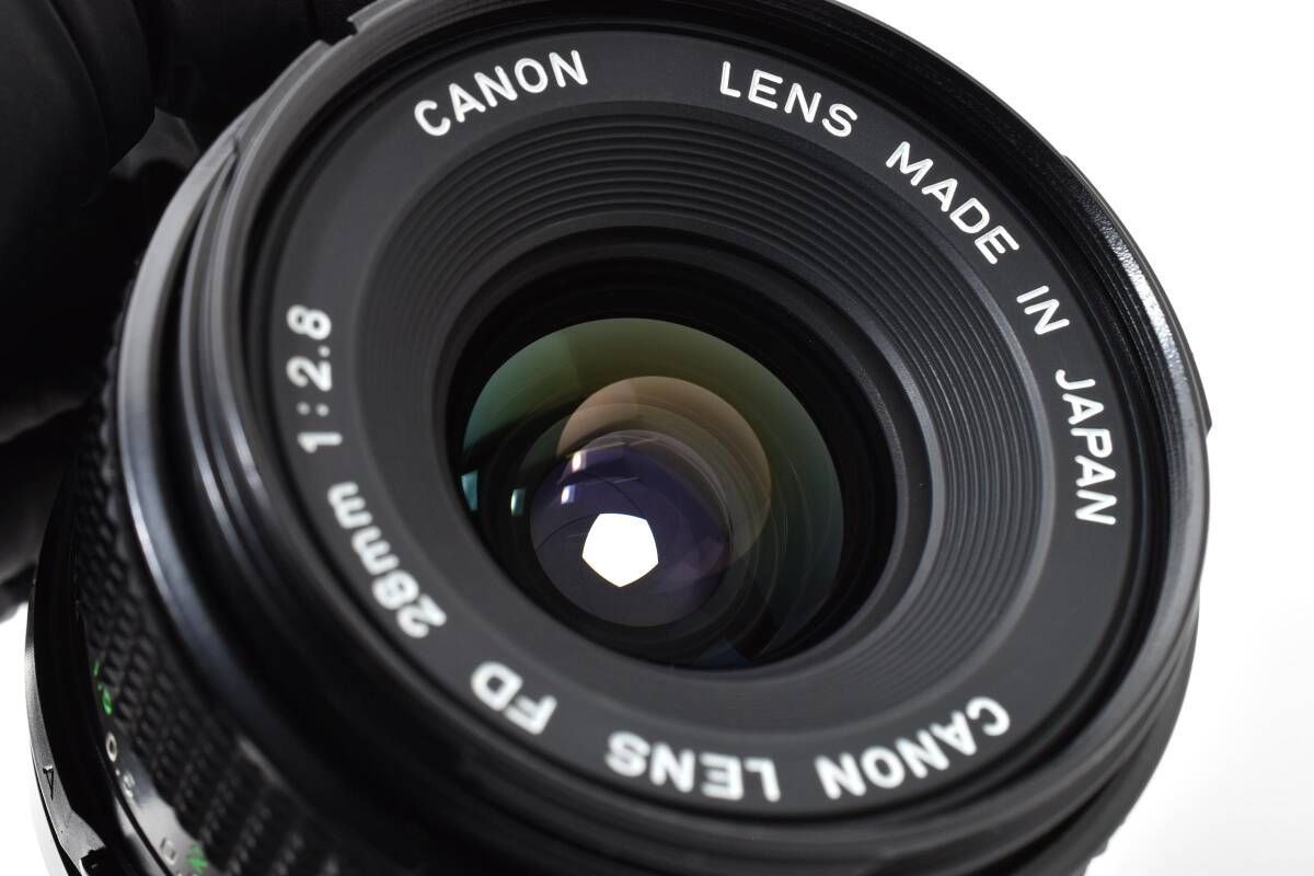 ☆極上美品☆キャノン CANON NEW FD 28mm F2.8 ☆完動☆#H138