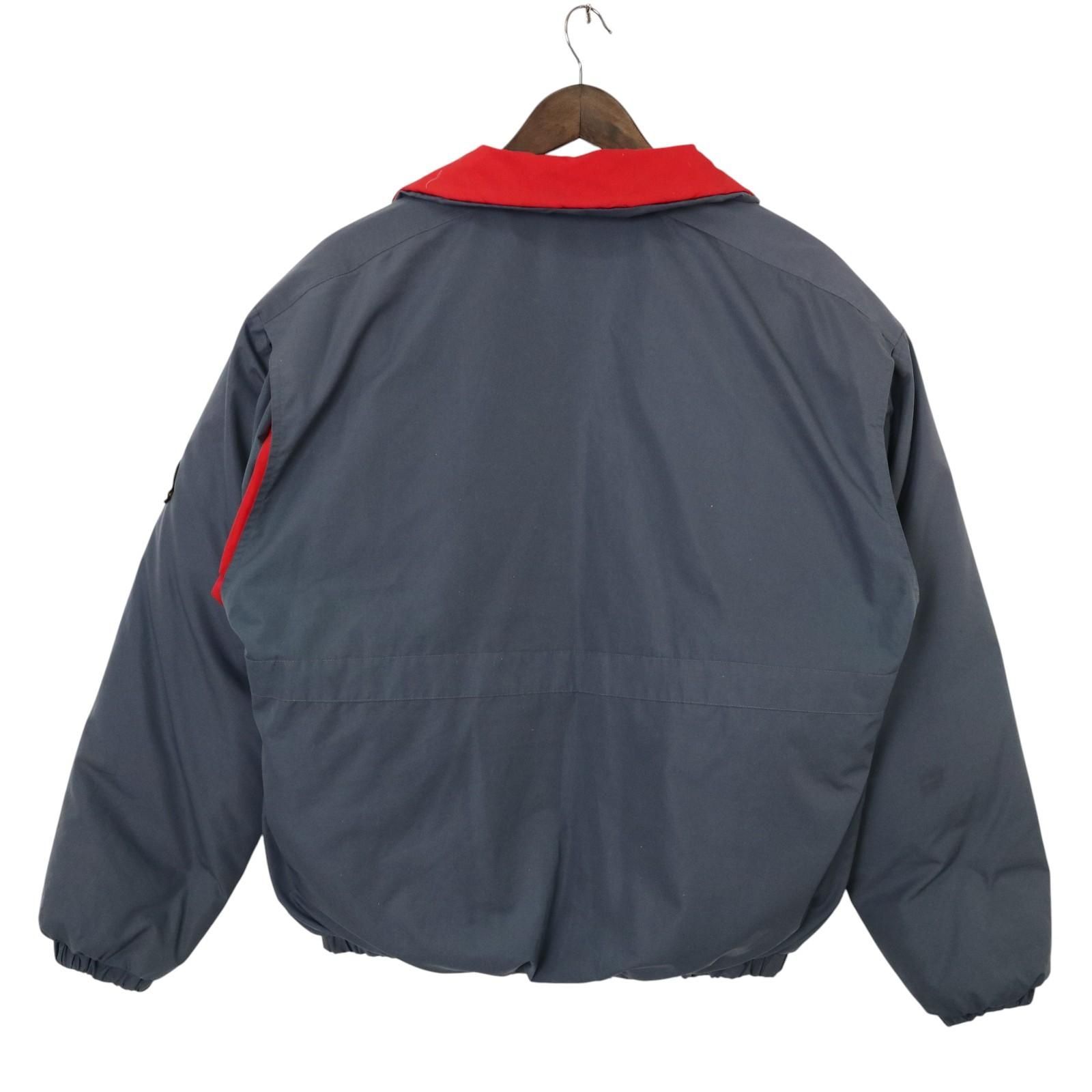 80s モンクレール asics スキーウェア ダウン ジャケット スノボ 80s MONCLER x ASICS Ski Down navy(L-XL) モンクレール アシックス期