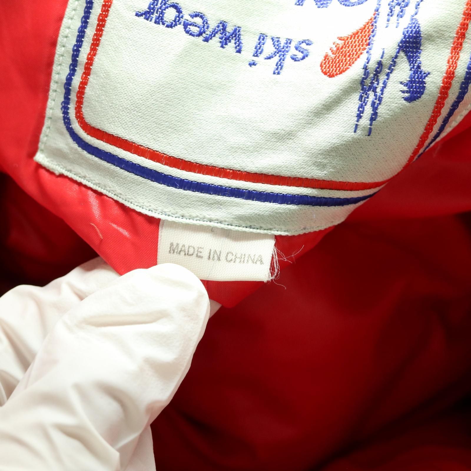 80s MONCLER x ASICS Ski Down navy(L-XL) モンクレール アシックス期