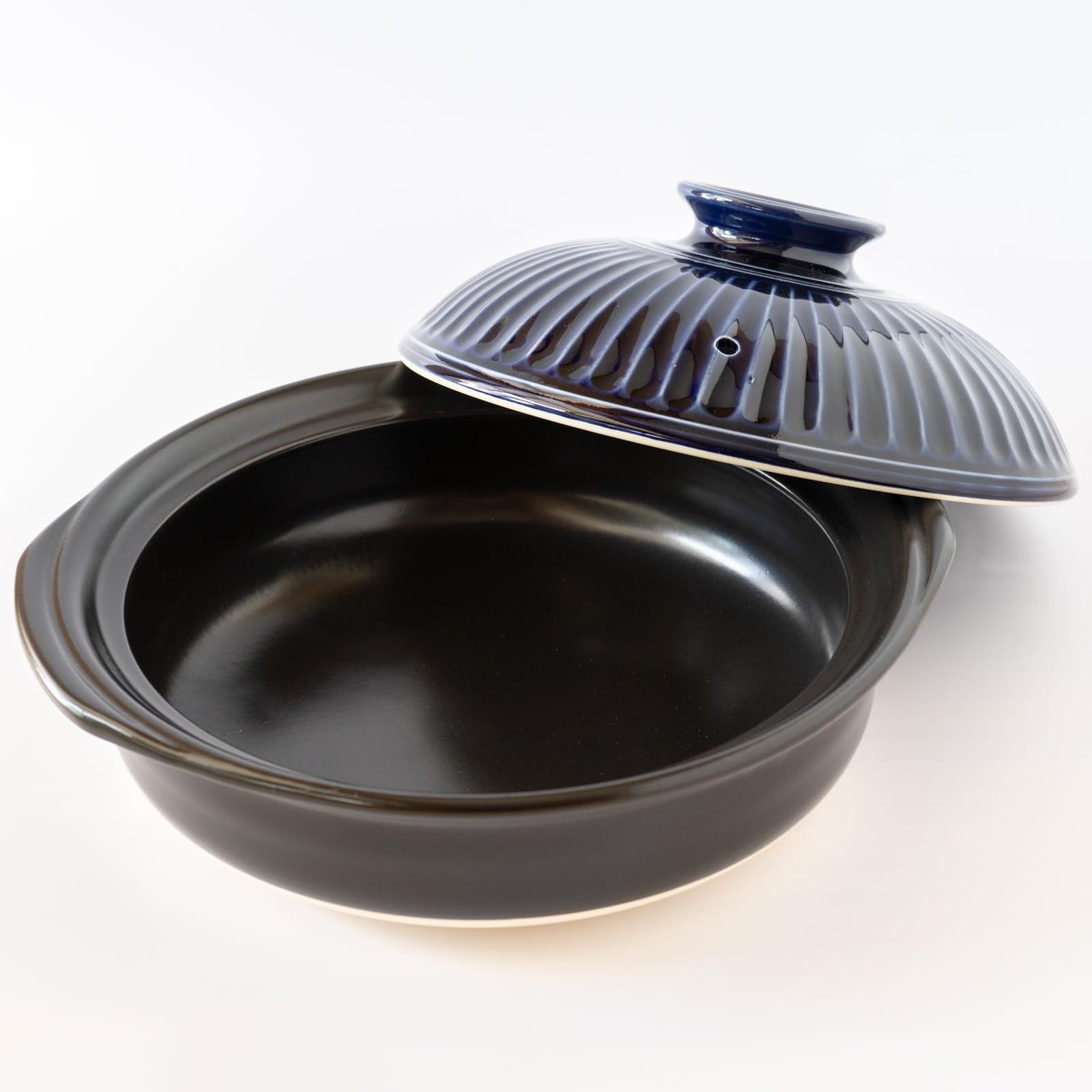 2025年・正規品】 銀峯陶器(Ginpo Touki) 萬古焼 銀峯 菊花 土鍋 9号 3