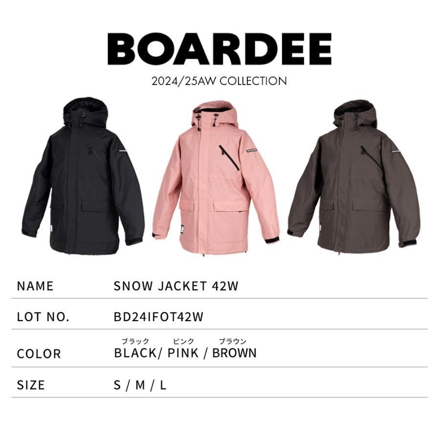 BOARDEE] ゆうちゃみ スノボウェア レディース ジャケット 単品