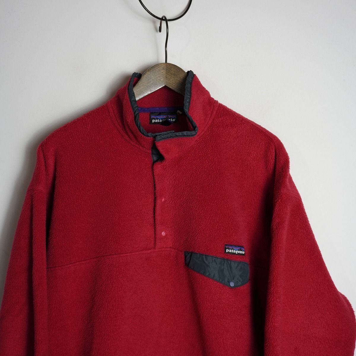90s patagonia パタゴニア 25450 雪なしタグ Synchilla シンチラ