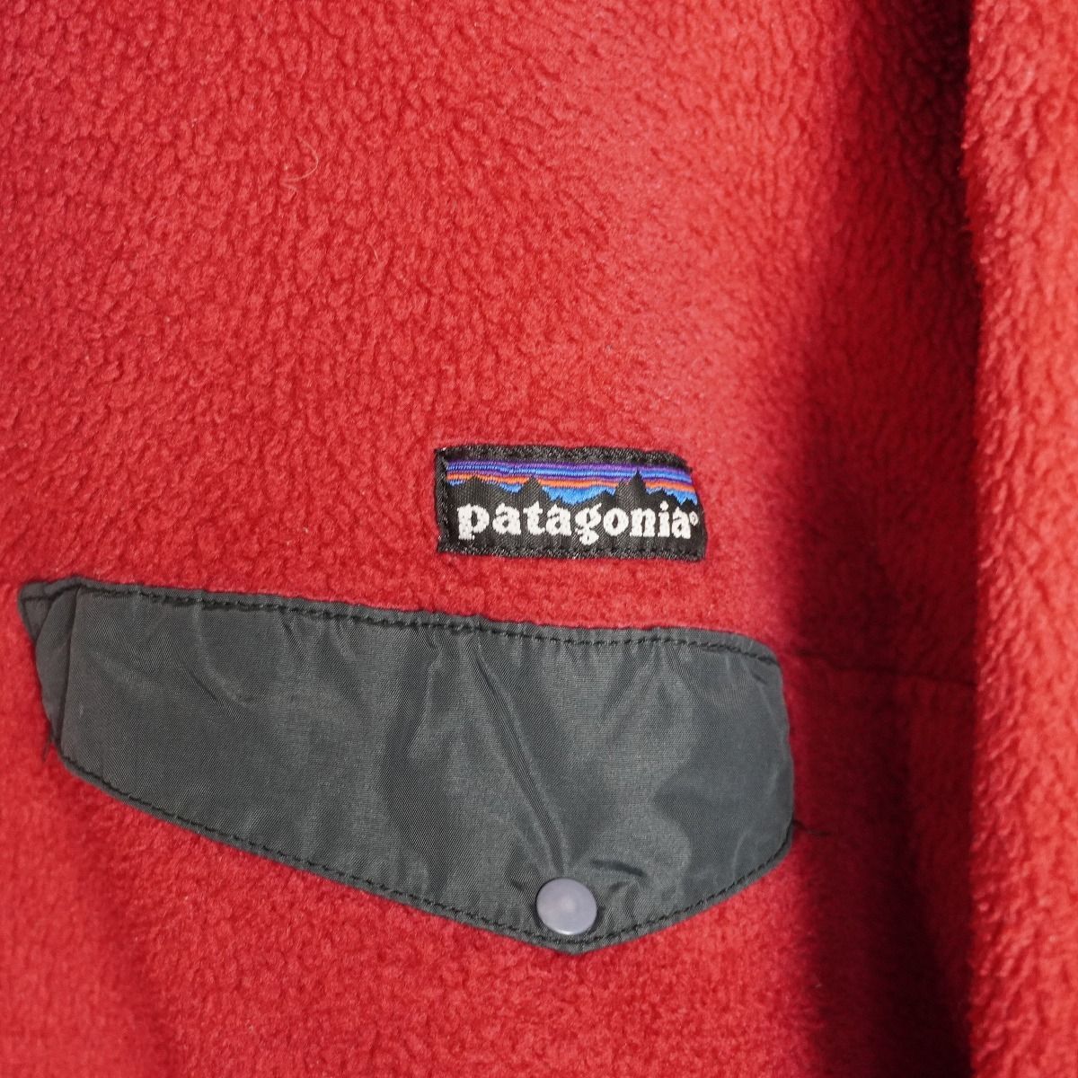 90s patagonia パタゴニア 25450 雪なしタグ Synchilla シンチラ