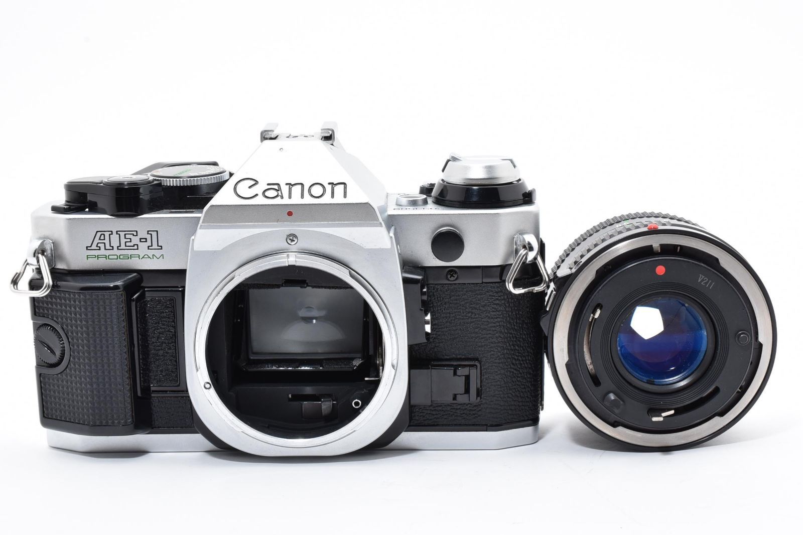 5799 【並品】 Canon Ae-1 Program Slr Film Camera New Fd 50mm F1.8