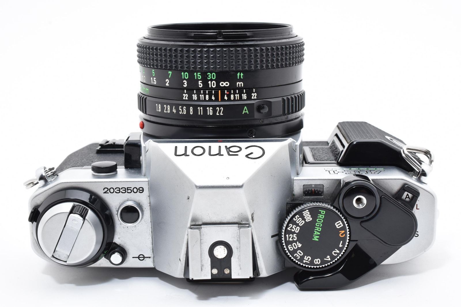 フィルムカメラ Canon AE-1 / New FD 50mm f1.8 Canon AE-1 PROGRAM ブラック / NEW FD 50mm F1.8 スピードライト付