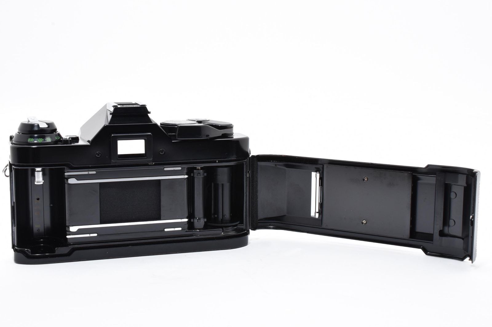 5798 【良品】 Canon Ae-1 Program Black Slr Film Camera モルト交換