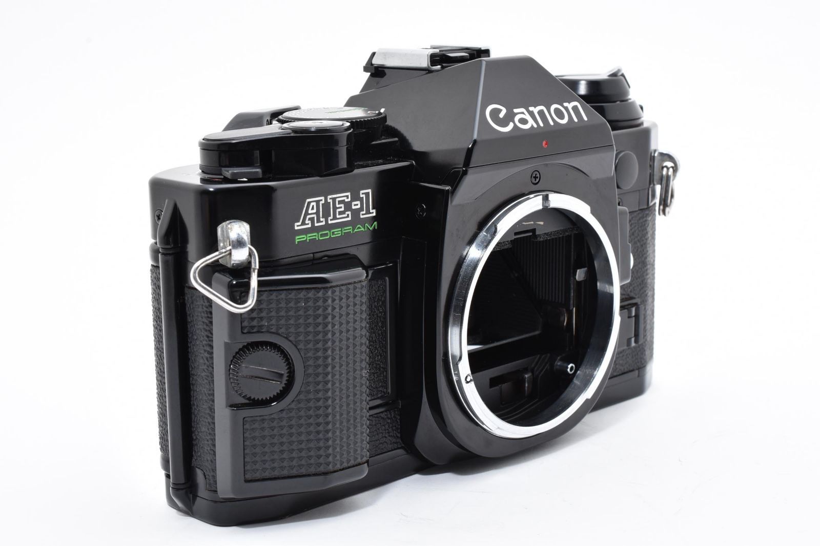 5798 【良品】 Canon Ae-1 Program Black Slr Film Camera モルト交換