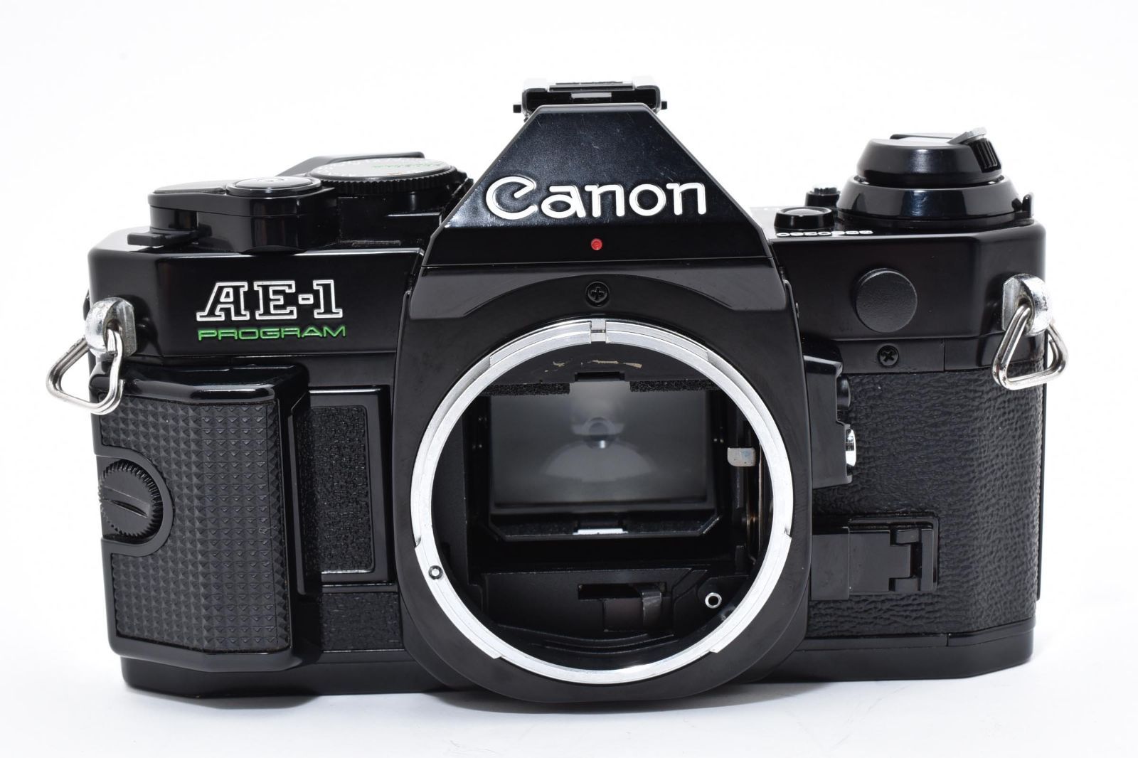 5798 【良品】 Canon Ae-1 Program Black Slr Film Camera モルト交換