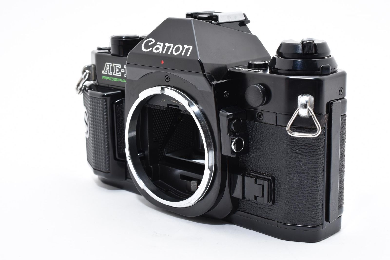5798 【良品】 Canon Ae-1 Program Black Slr Film Camera モルト交換