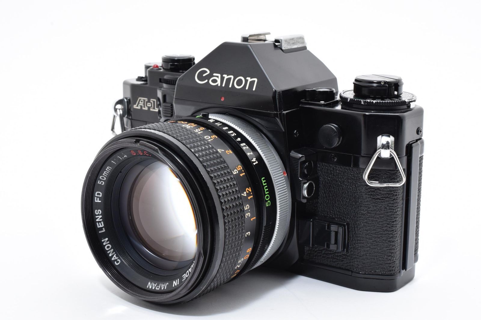 5790 【良品】 Canon A-1 Slr Film Camera Fd 50mm F1.4 S.S.C. Prime