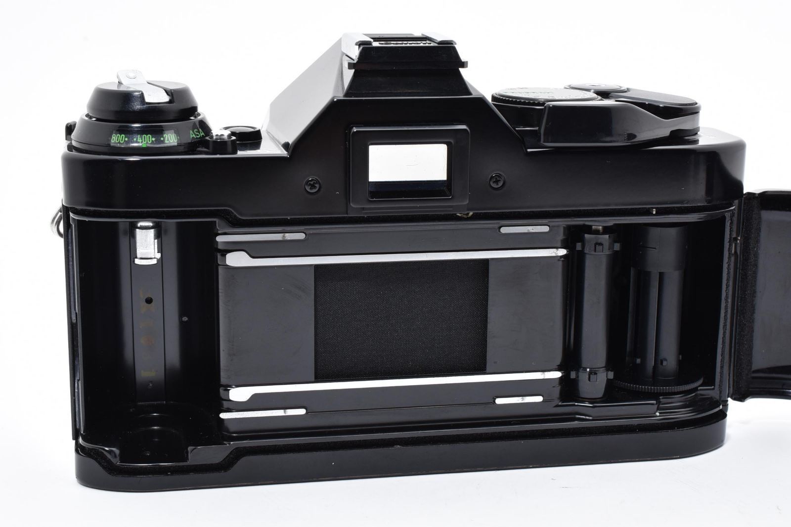 5798 【良品】 Canon Ae-1 Program Black Slr Film Camera モルト交換