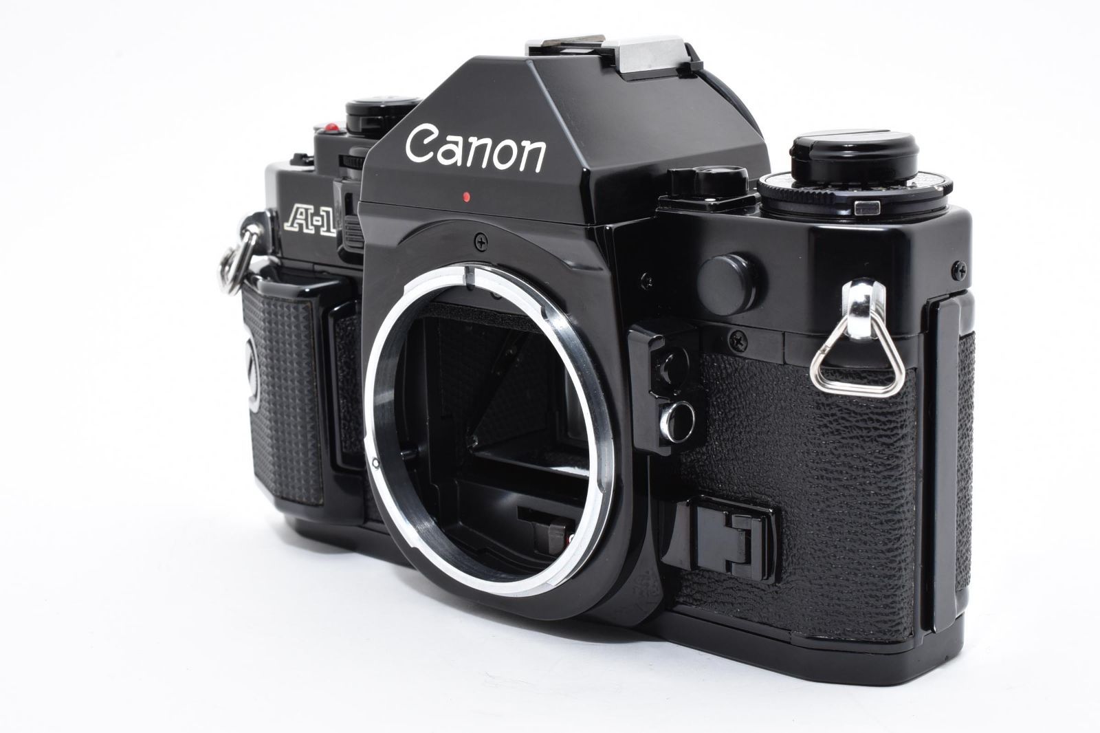 5744 【良品】 Canon A-1 Slr Film Camera モルト交換済 動作確認済