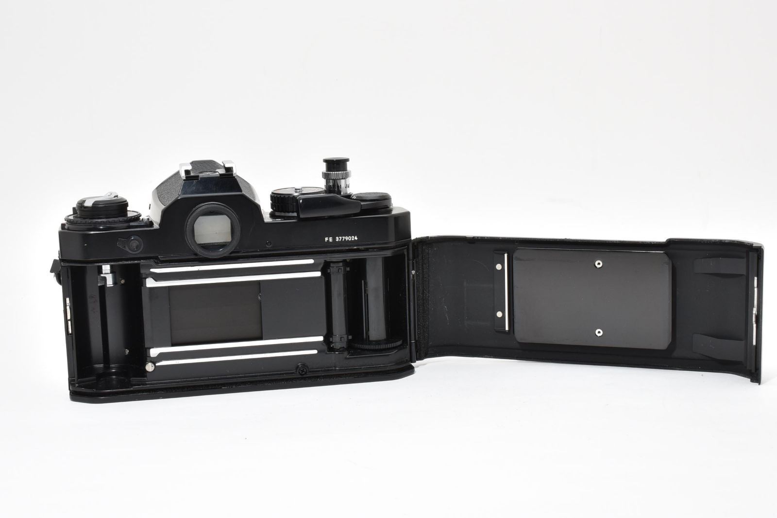 5755 【良品】 Nikon Fe Black Slr Film Camera Ai-S Zoom Nikkor 35