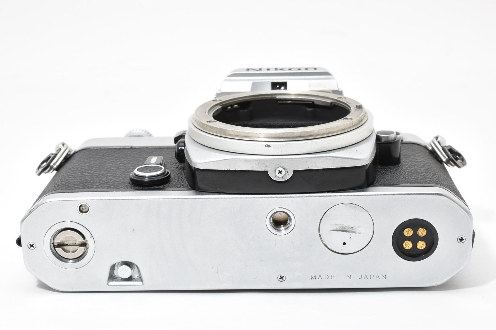 5759 【並品】 Nikon Fm Slr Film Camera モルト交換済 動作確認済