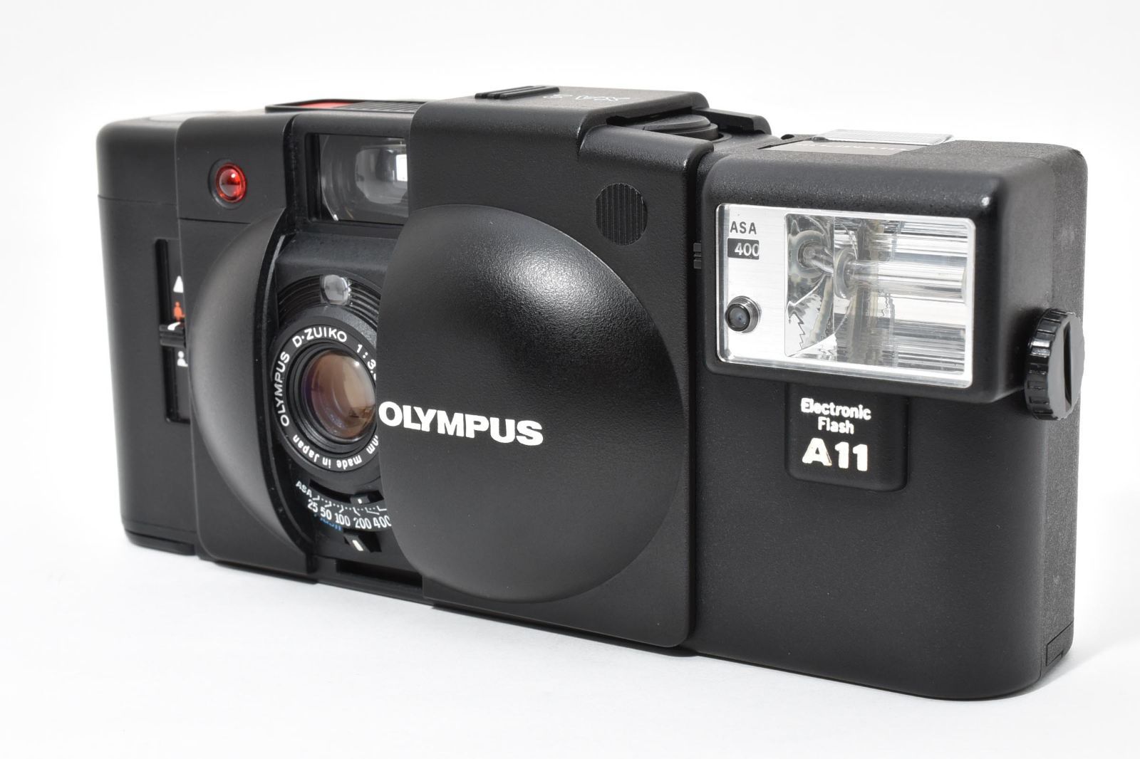 5916 【良品】 Olympus Xa2 Flash A11 35mm Compact Film Camera