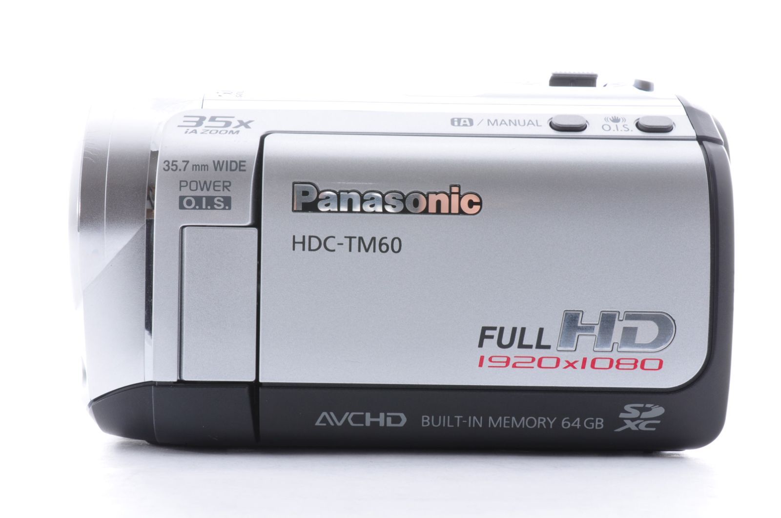Panasonic パナソニック HDC-TM60 シルバー デジタルビデオカメラ