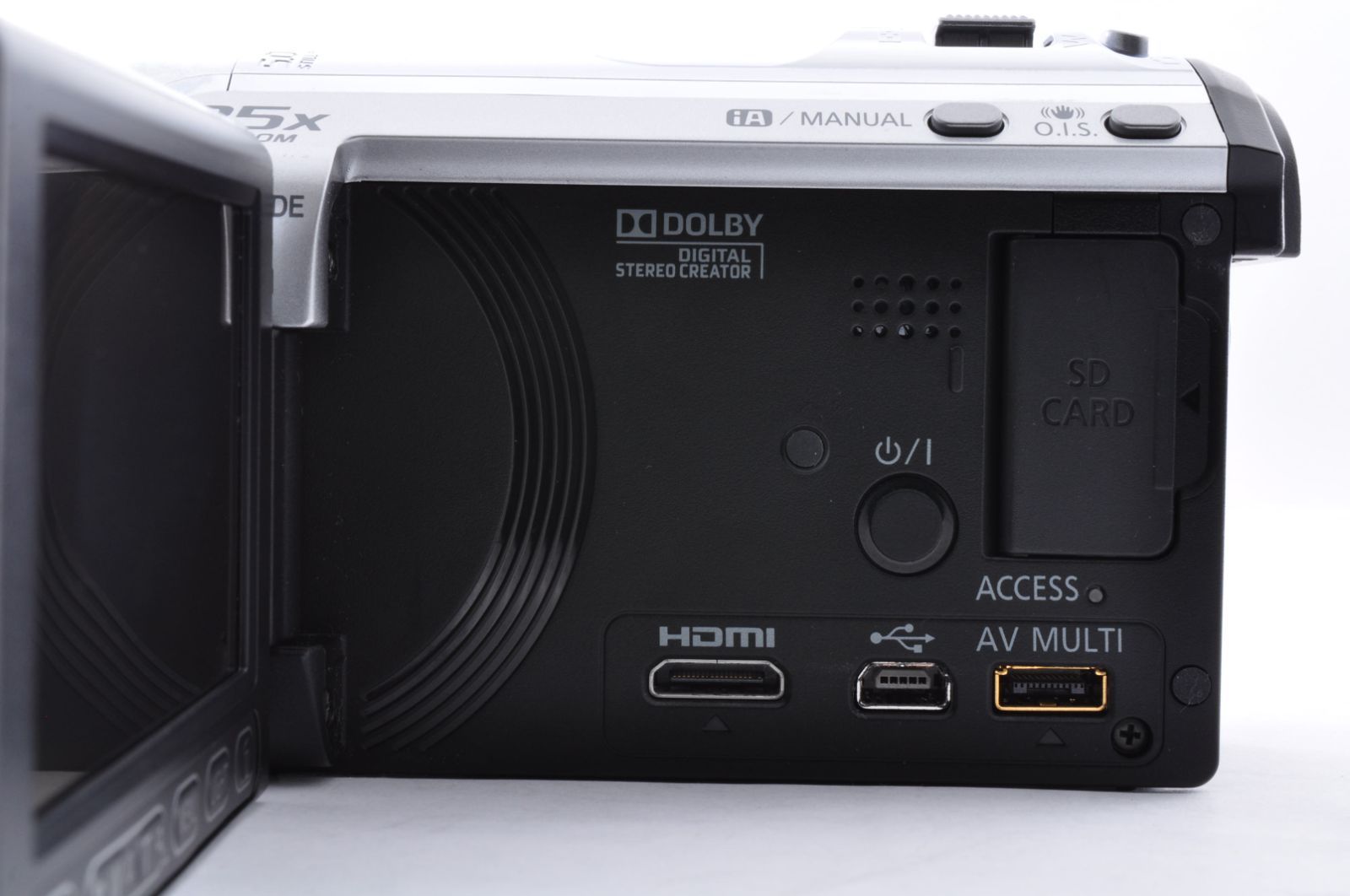 Panasonic パナソニック HDC-TM60 シルバー デジタルビデオカメラ