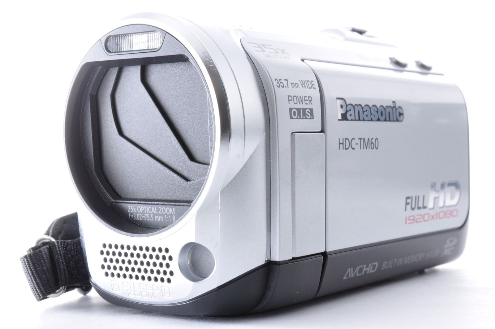 Panasonic パナソニック HDC-TM60 シルバー デジタルビデオカメラ