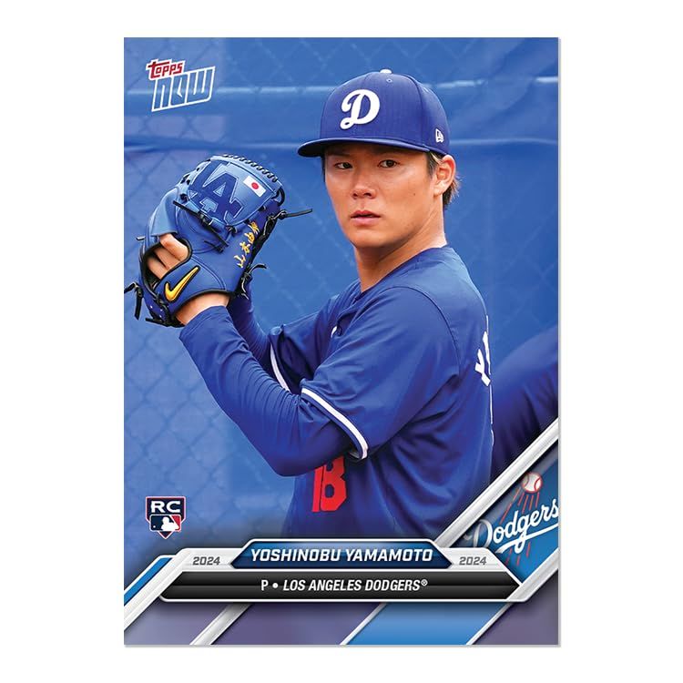 Topps 2024 ドジャース チームセット 10枚入り 大谷翔平 山本由伸☆彡
