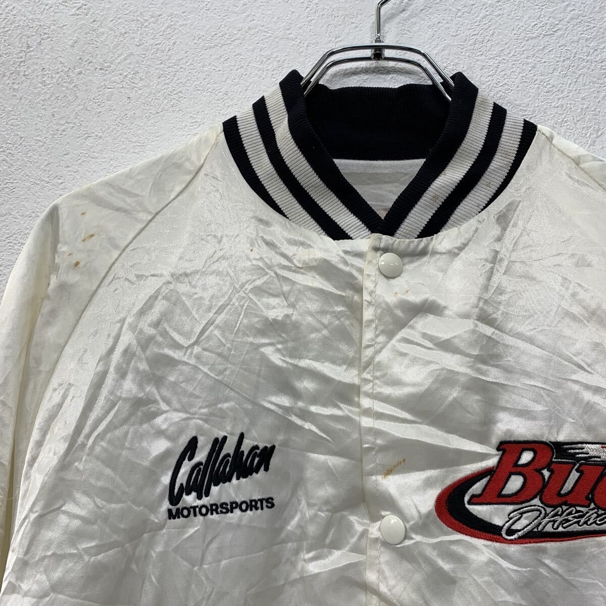 USA製 WESTARK USA スタジアムジャケット LARGE ブラック ホワイト